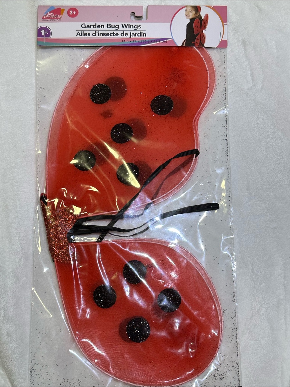 Ladybug Wings Garden Bug Dress Up Costume Accessory ⚡️ FAST SHIPPING